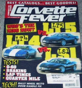 CORVETTE FEVER 1997 DEC - LS1 VS. LT4 vs. LT5, LS-6, DOOR HANDLES, '97 STATS
